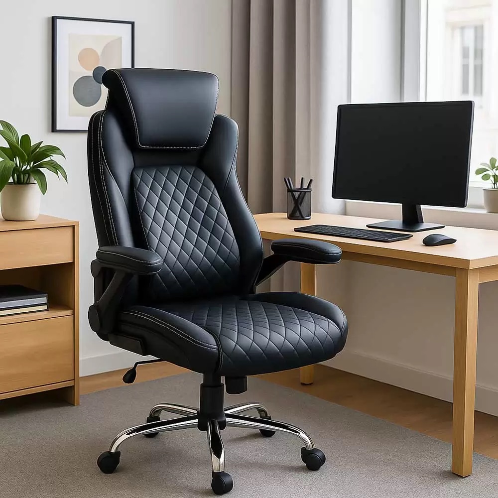 Scaune directoriale Office 651 cu suport lombar și tetieră reglabilă Interior 2